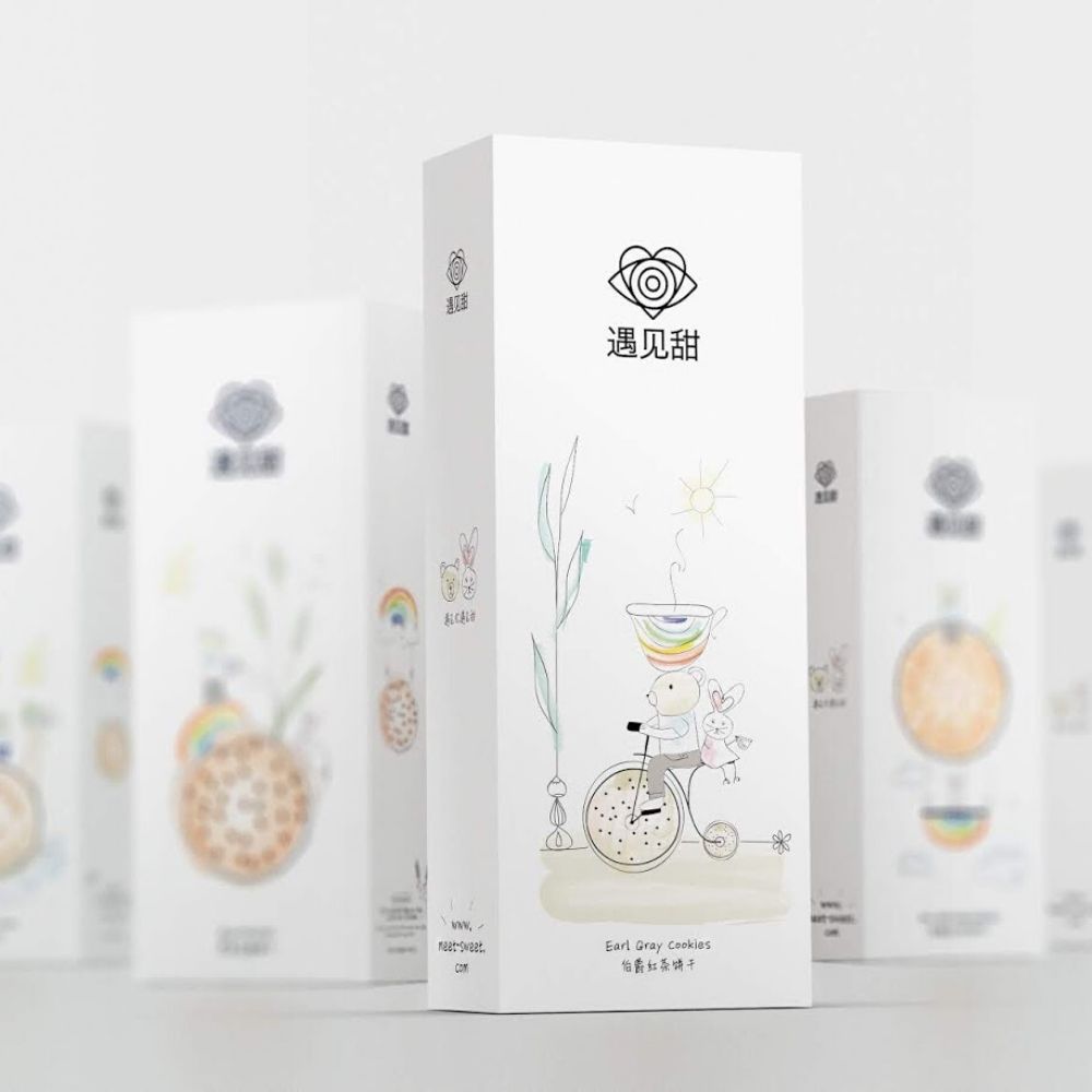 cookies box packaging design 