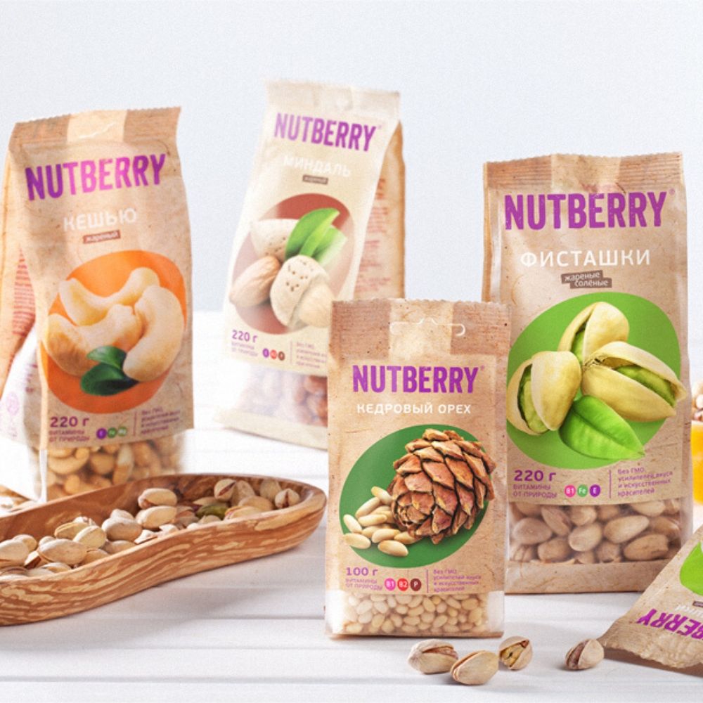 nuts packaging design ideas 