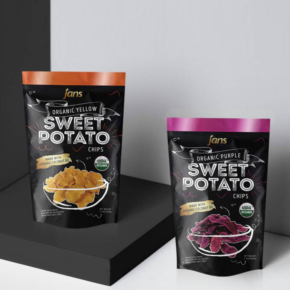 creative chips pouch packaging