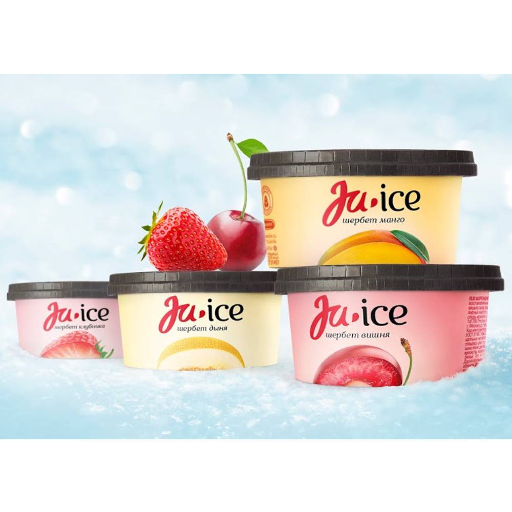 ice cream cup packaging design 