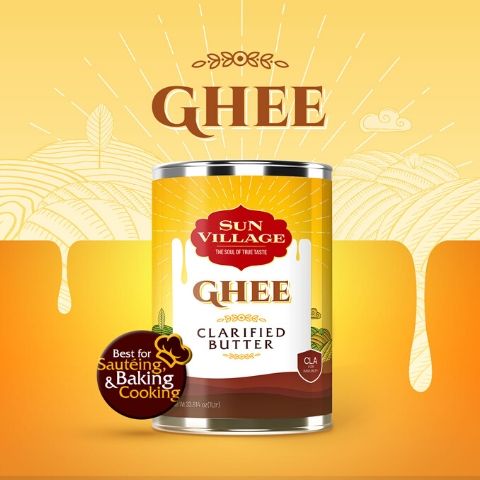 ghee packaging design