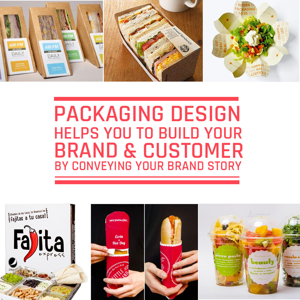 cloud kitchen brand and packaging design - DesignerPeople