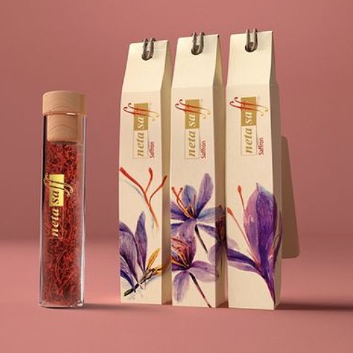 saffron packaging design idea 