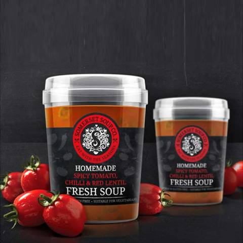 soup label design 