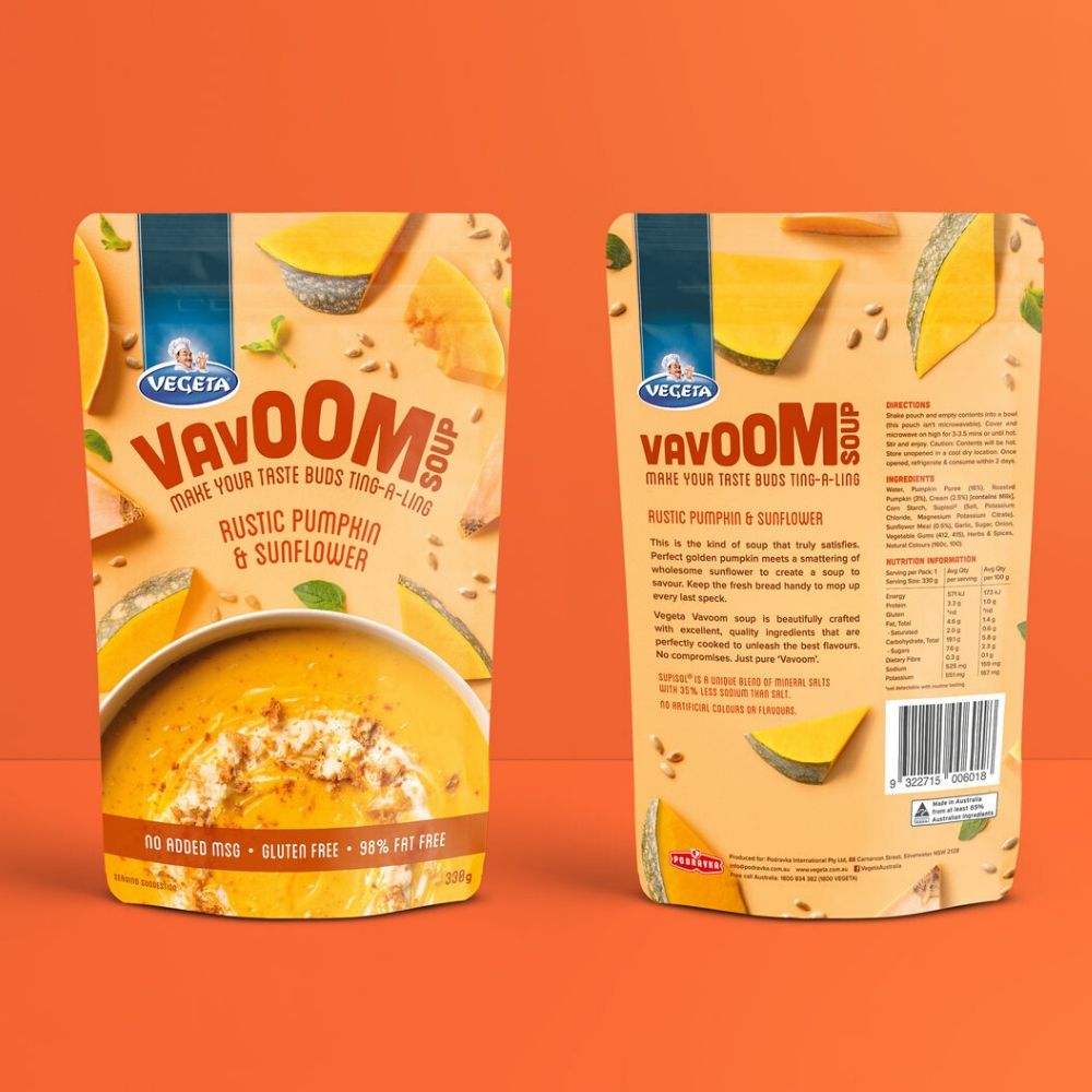 wonderful soup packaging design 