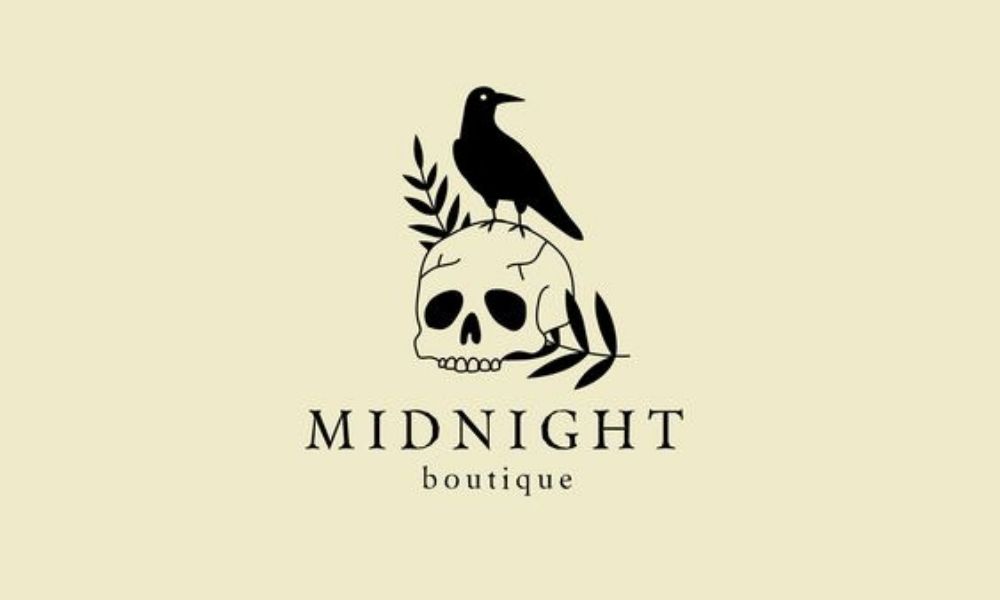 creative halloween logo design 