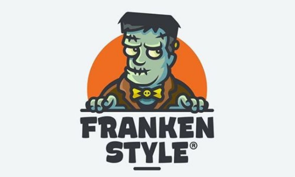 halloween theme logo design 