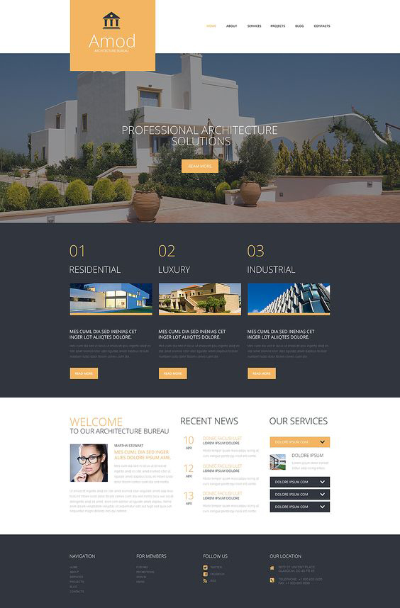 business website 