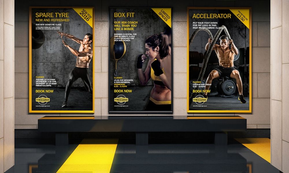 fitness gym branding