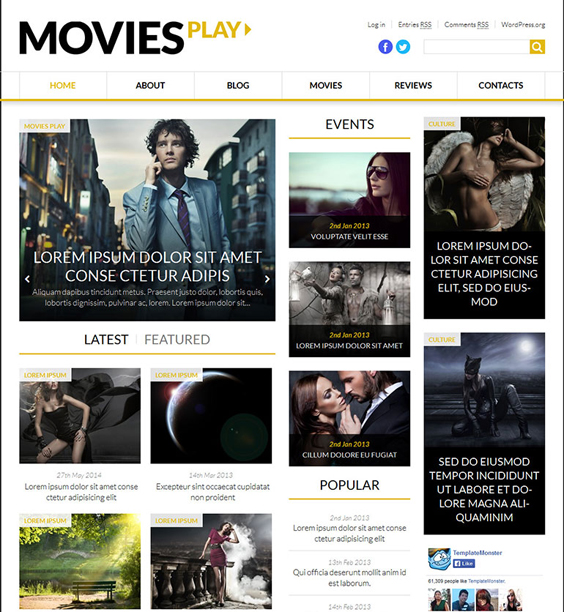 news website design