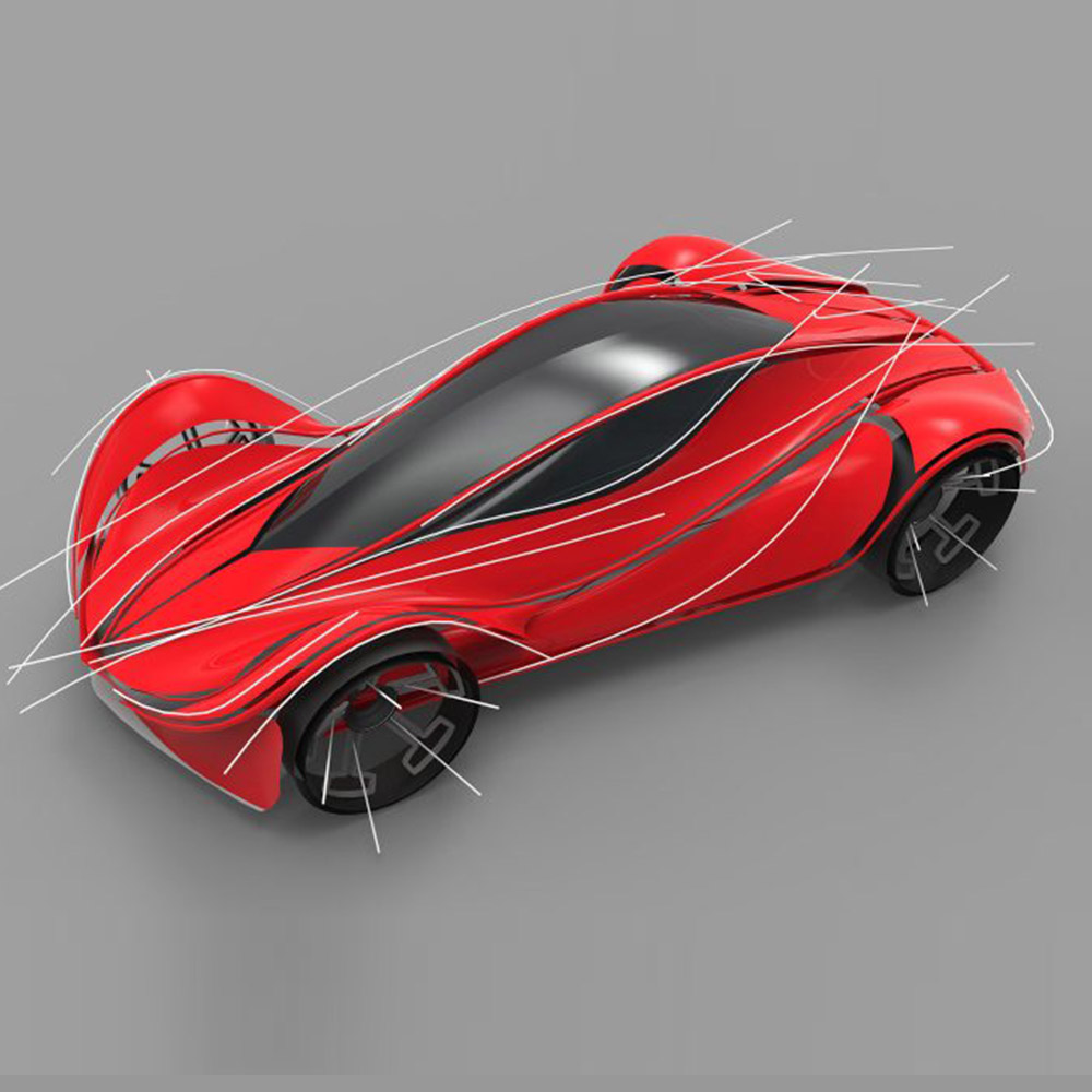 3D concept car Graphic design Ideas