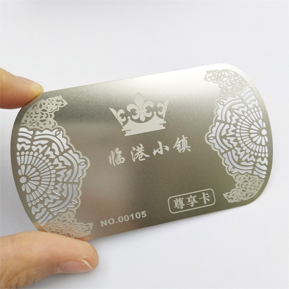 Attractive laser Metal Cut Business Crad Design Inspiration