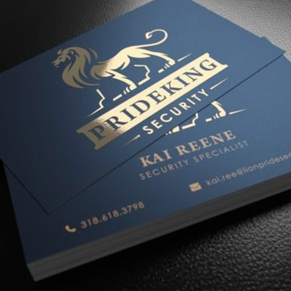 Creative Foil Printing Luxury Business Crad Design Ideas