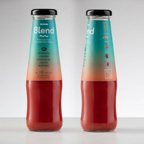 creative juice packaging design 