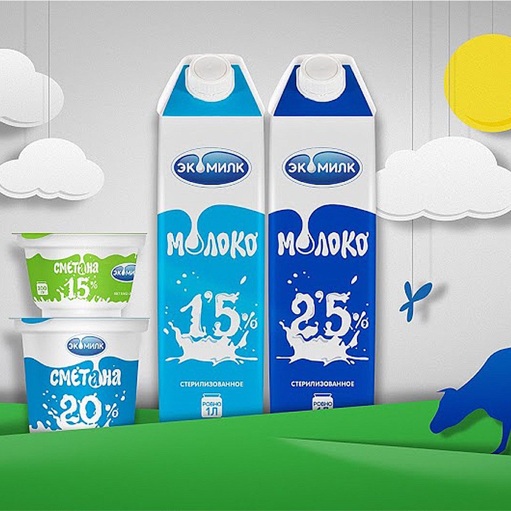 creative milk packaging design inspiration 