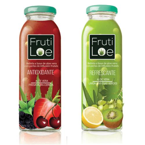 juice bottle label design 