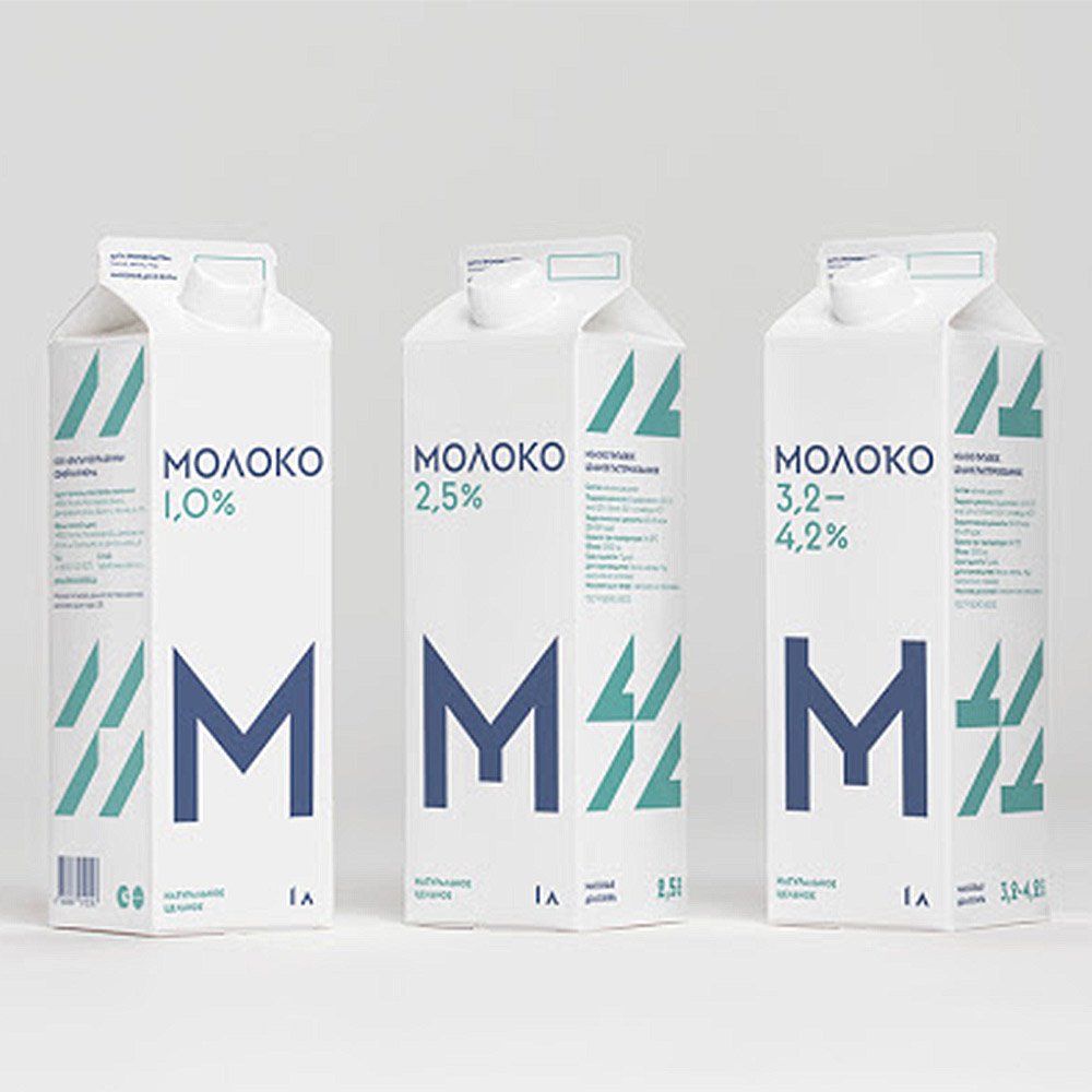 milk packaging design