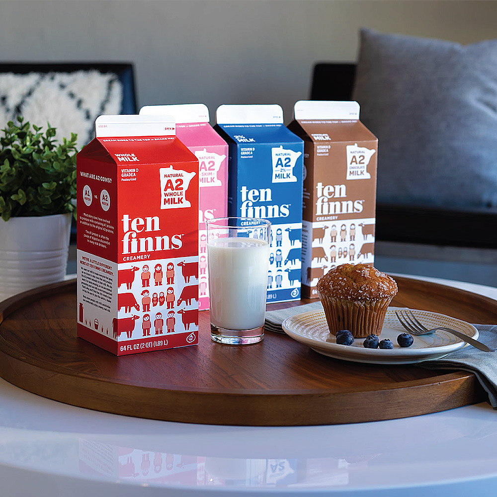 milk tetra box packaging design 