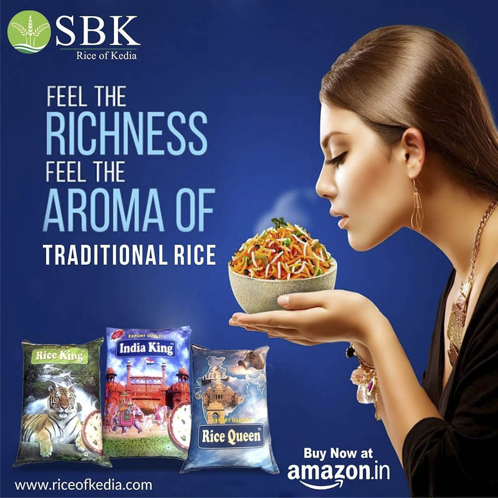 rice social media post design