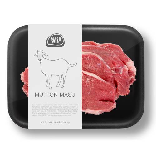 goat meat packaging design 