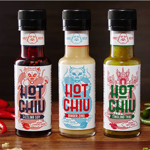 hot sauce packaging design 