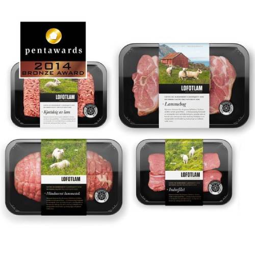 meat packaging design 