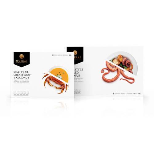 sea food packaging design 