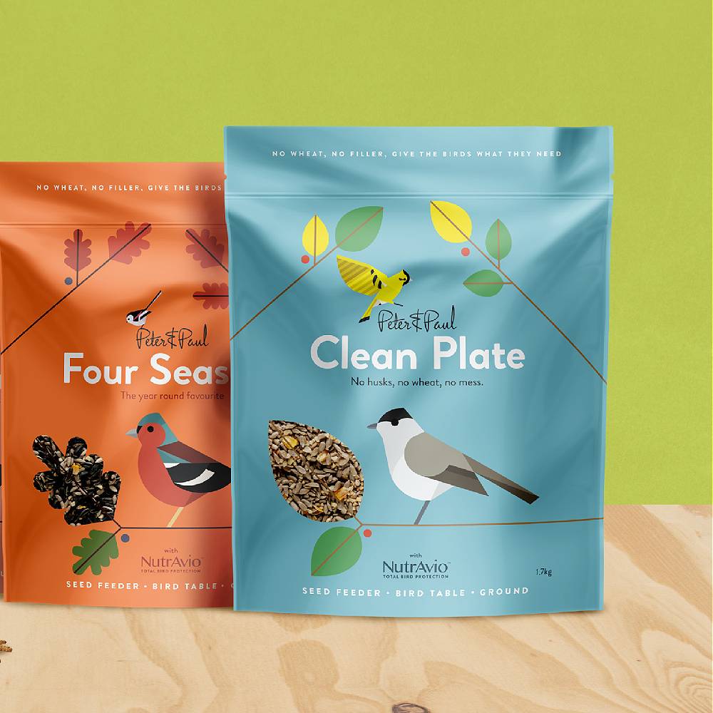 bird food packet design