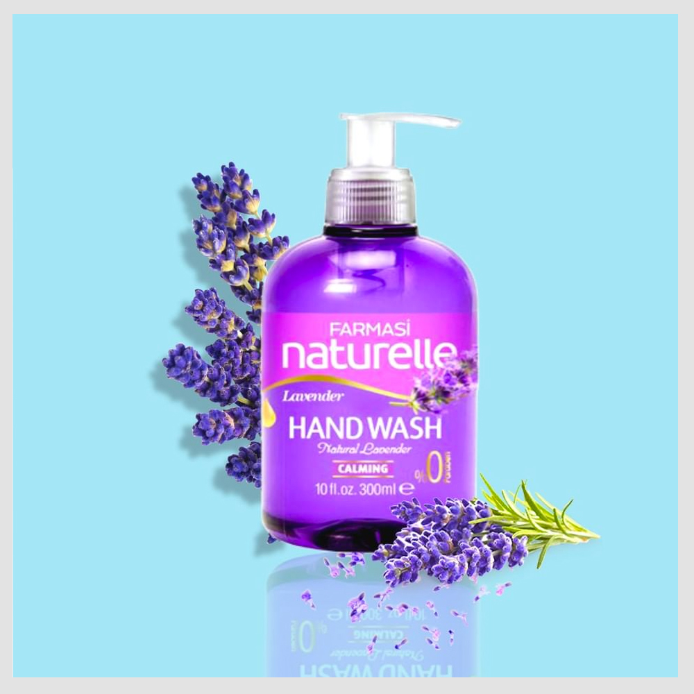 creative hand wash label design 