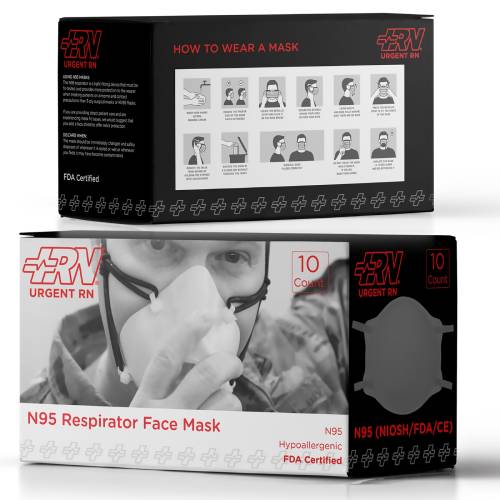 face mask box packaging design