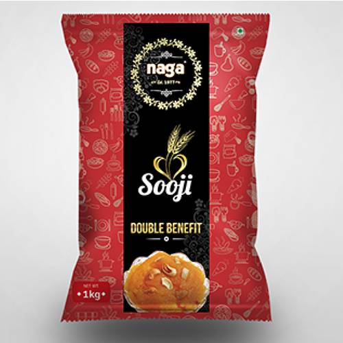 sooji pouch packaging design 