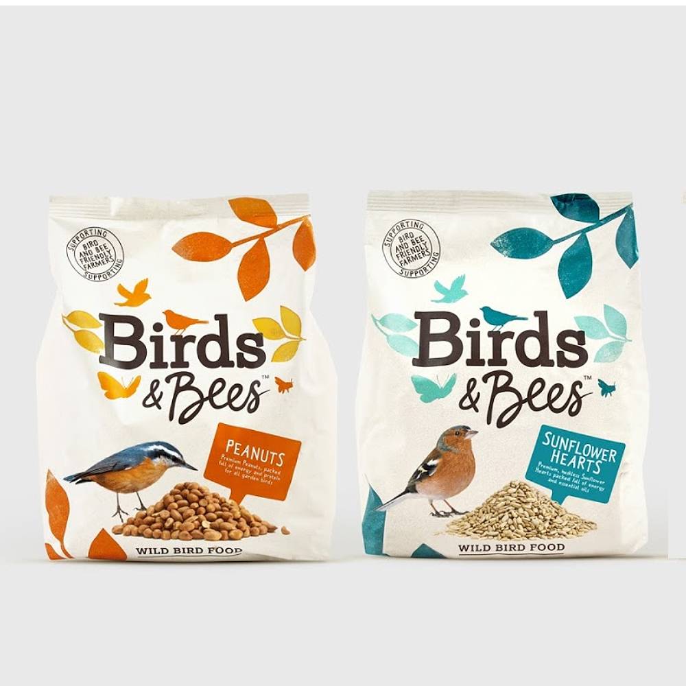 bird food packet design