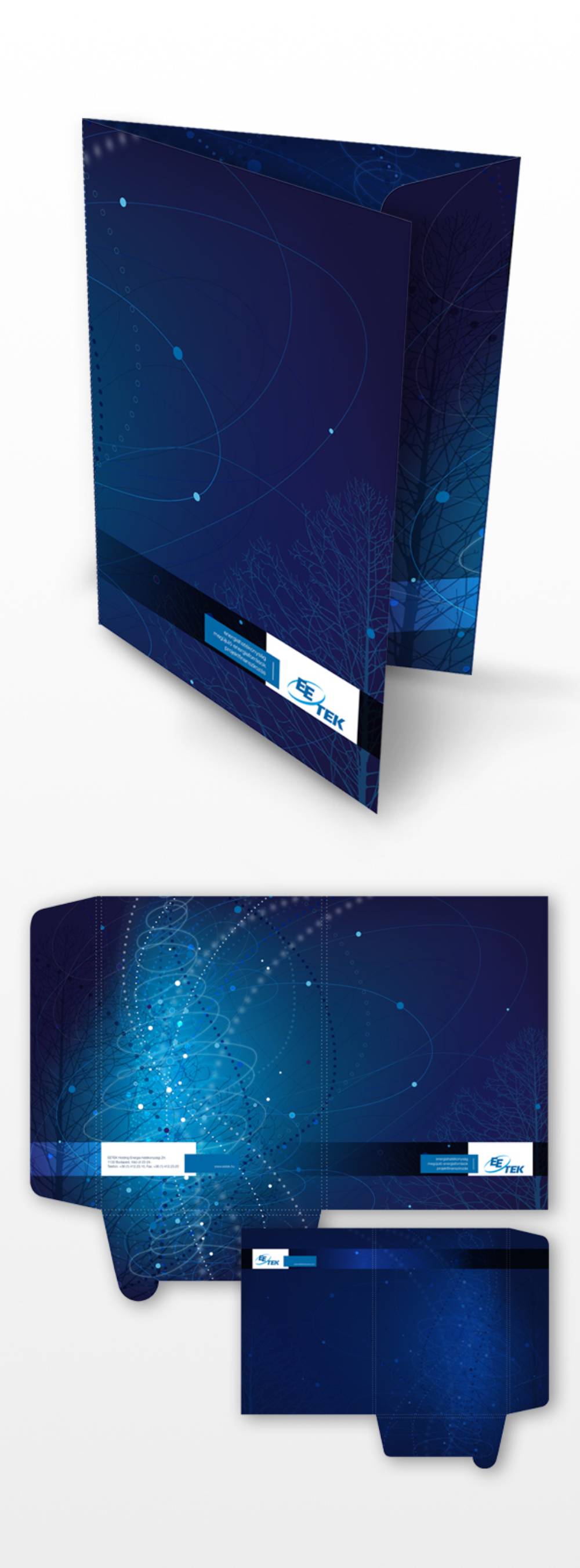 creative presentation folder design 