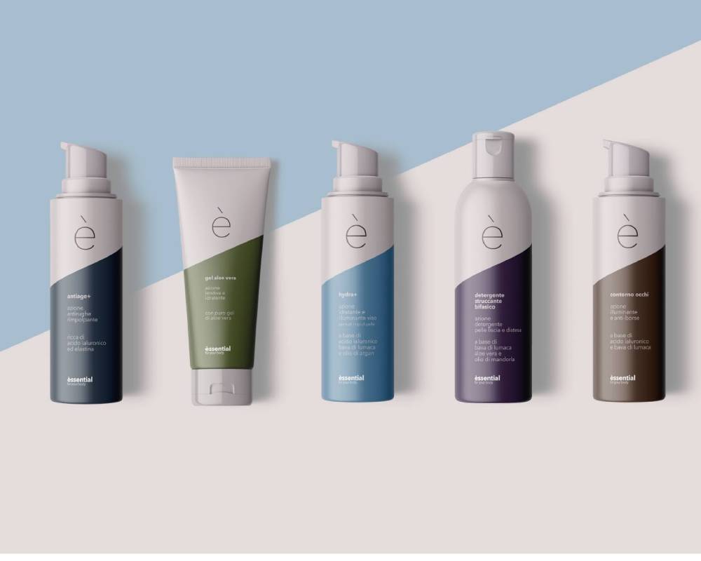 Body care product packaging design 