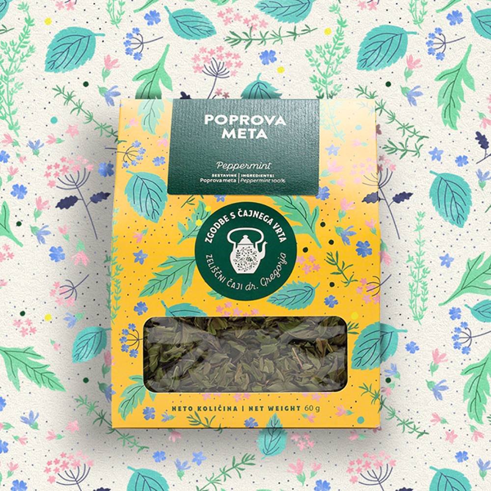 creative herbal tea packaging design 