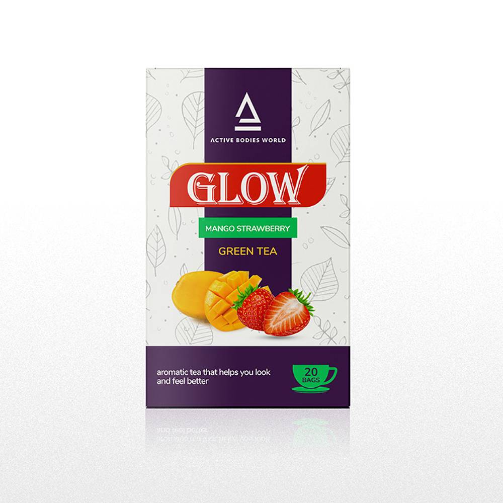 green tea packaging design