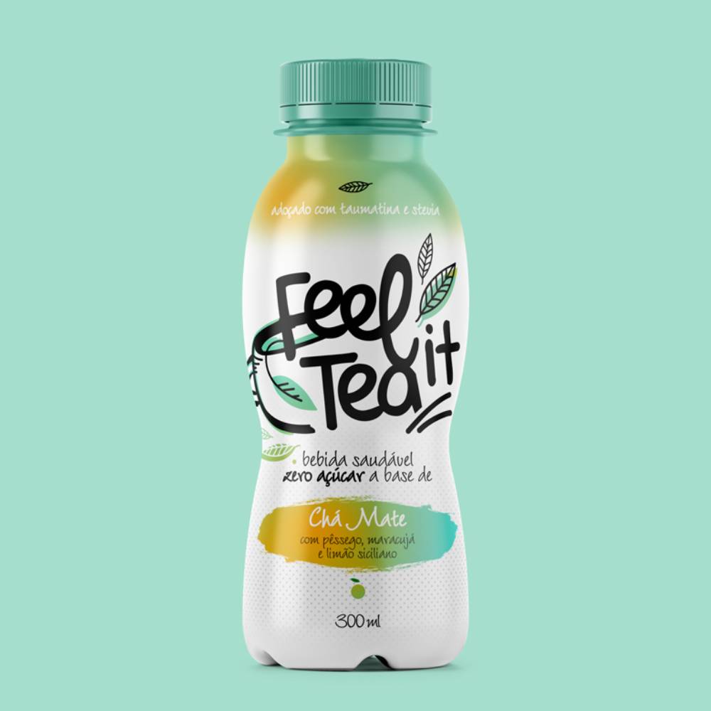 ice tea bottle label design