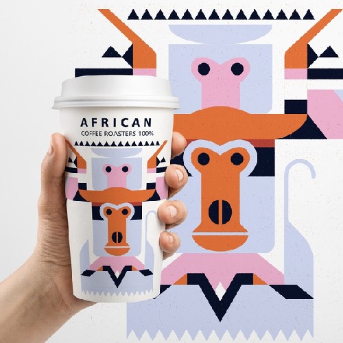 african illustration design 