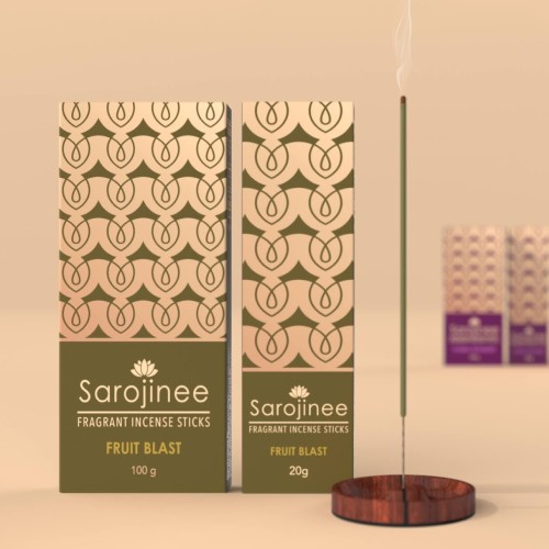 agarbatti box packaging design