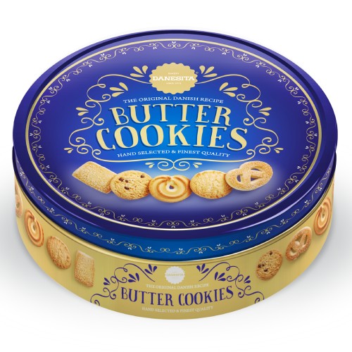 cookies box label design