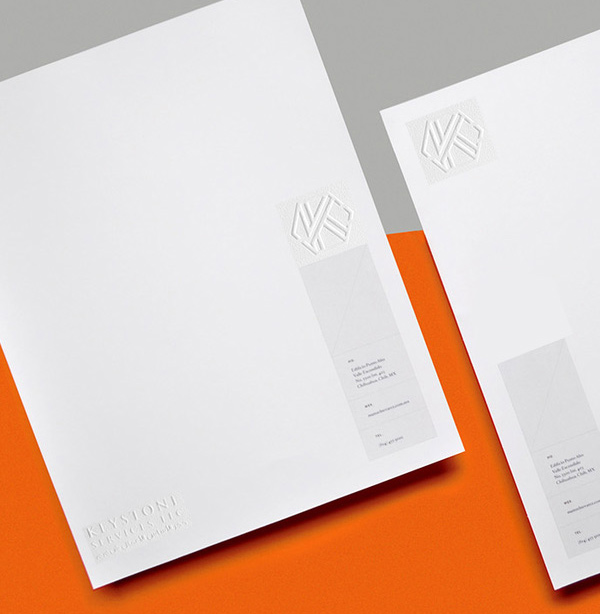 Letterhead Embossed Design