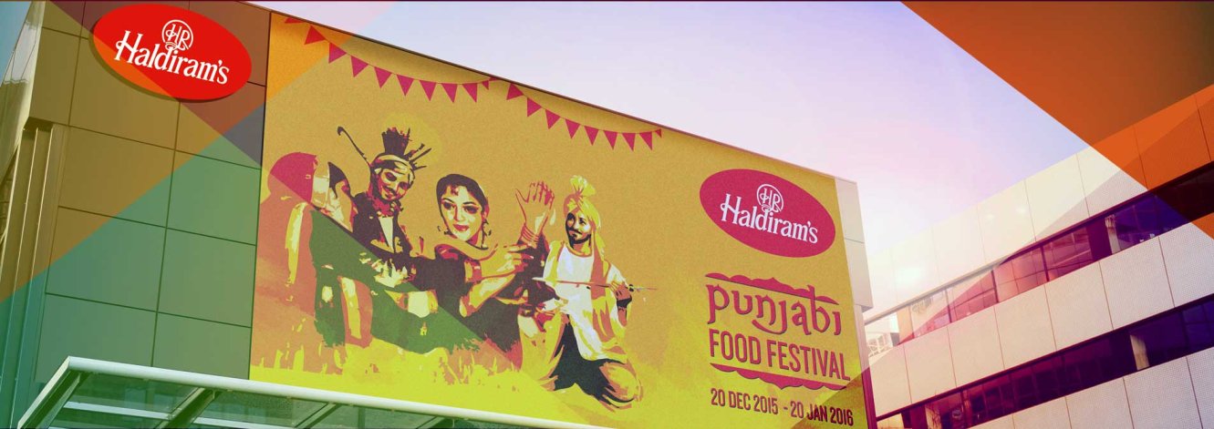 Haldiram Space Branding