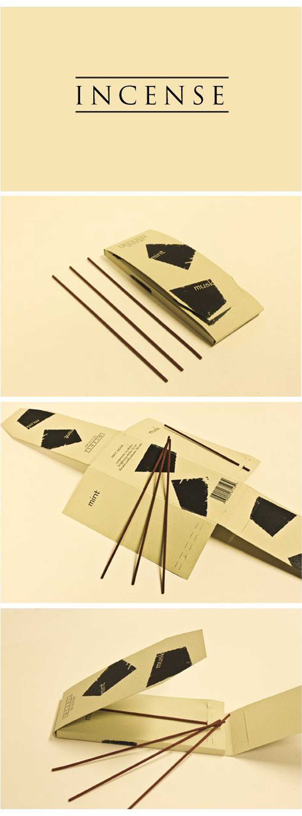 Creative Incense Stick Packaging Design For Inspiration