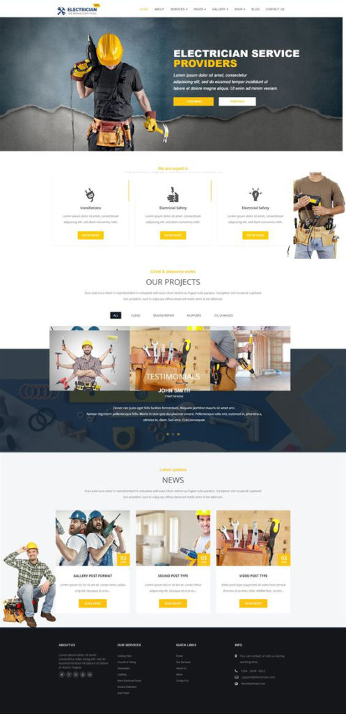 99 Inspirational Website Design Templates - DesignerPeople