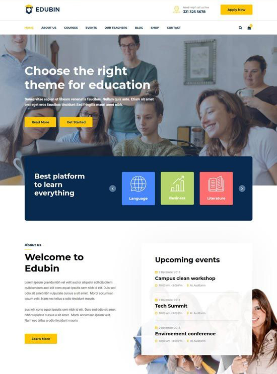 99 Inspirational Website Design Templates - DesignerPeople