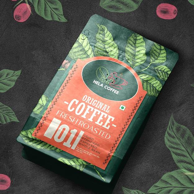 Flexible Coffee Packet design