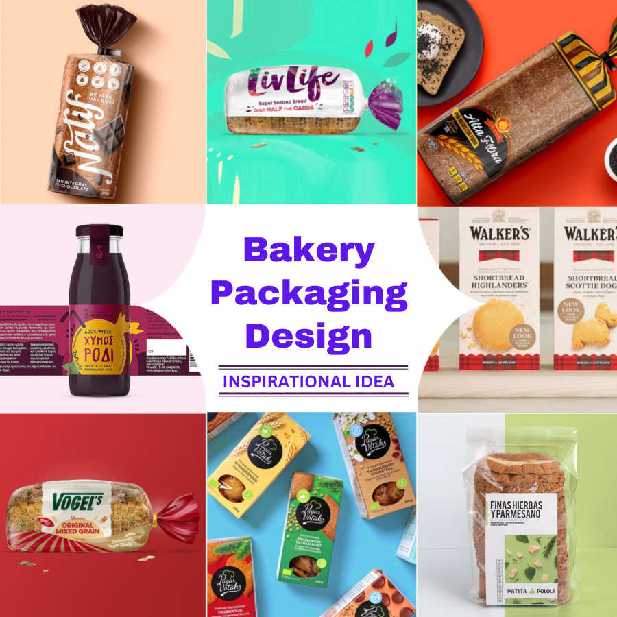 Bakery Packaging Design Inspirational Ideas