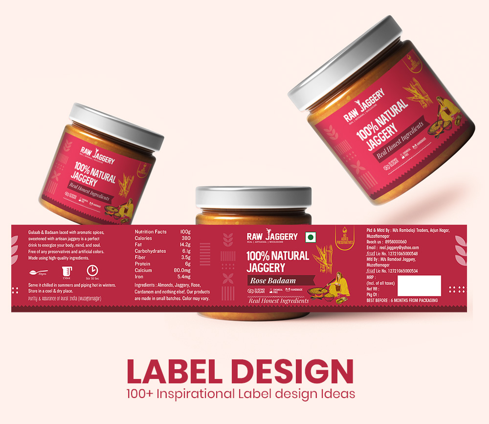 food label design