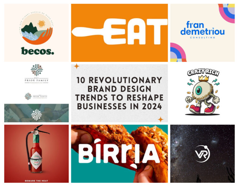 10 Revolutionary Brand Design Trends To Reshape Businesses In 2024 768x599 