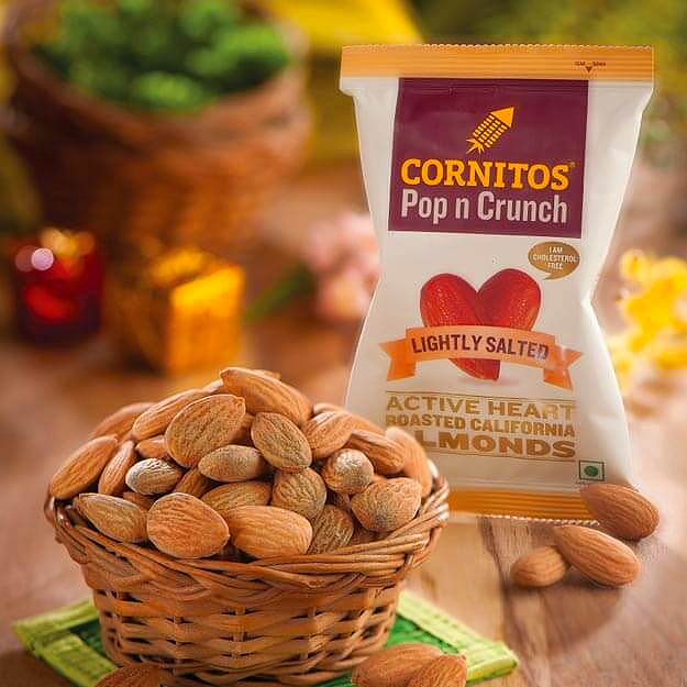 almond pouch packaging